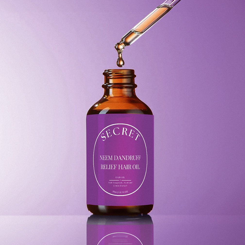 Anti-Flake Neem Dandruff Relief Hair Oil