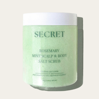 Rosemary Mint Scalp & Body Salt Scrub