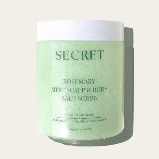 Rosemary Mint Scalp & Body Salt Scrub