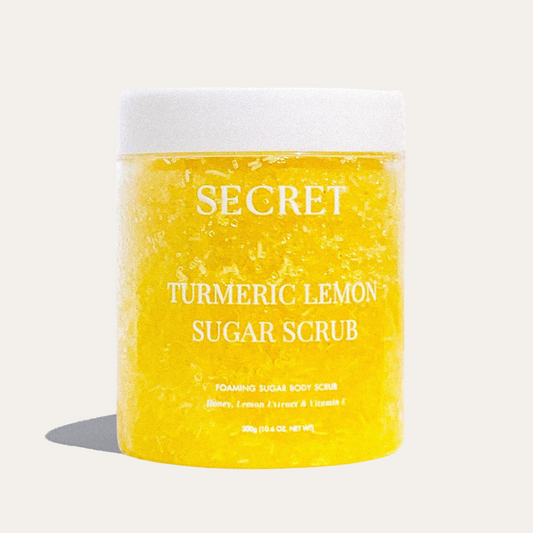 Turmeric Lemon Sugar Body Scrub