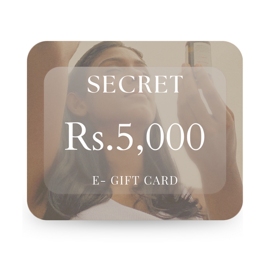 SECRET E-GIFT CARD 5000