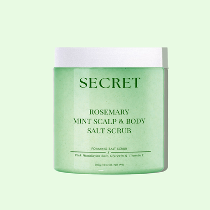 Rosemary Mint Scalp & Body Salt Scrub